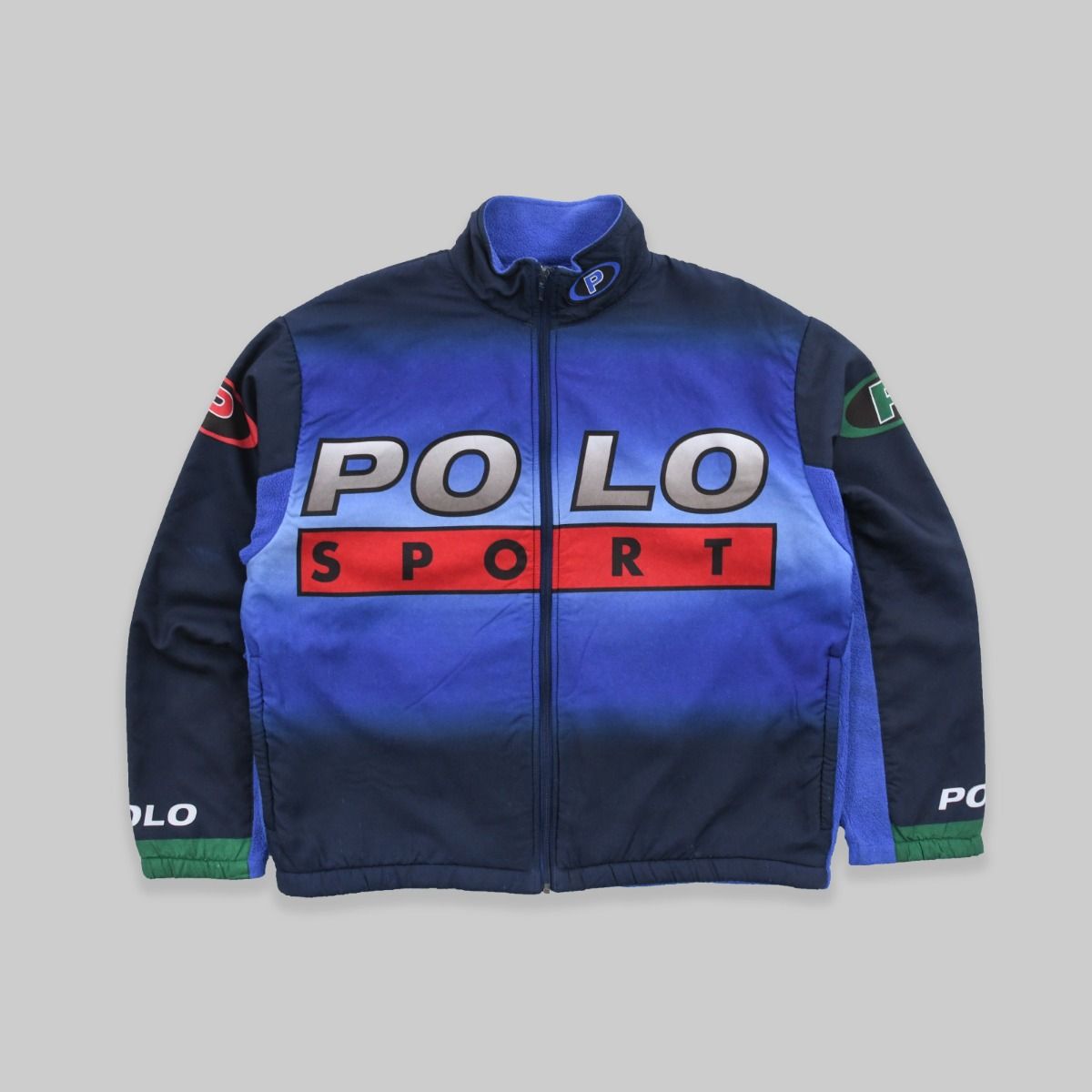 Ralph Lauren Polo Sport 1992 'Pepsi Fleece' Jacket