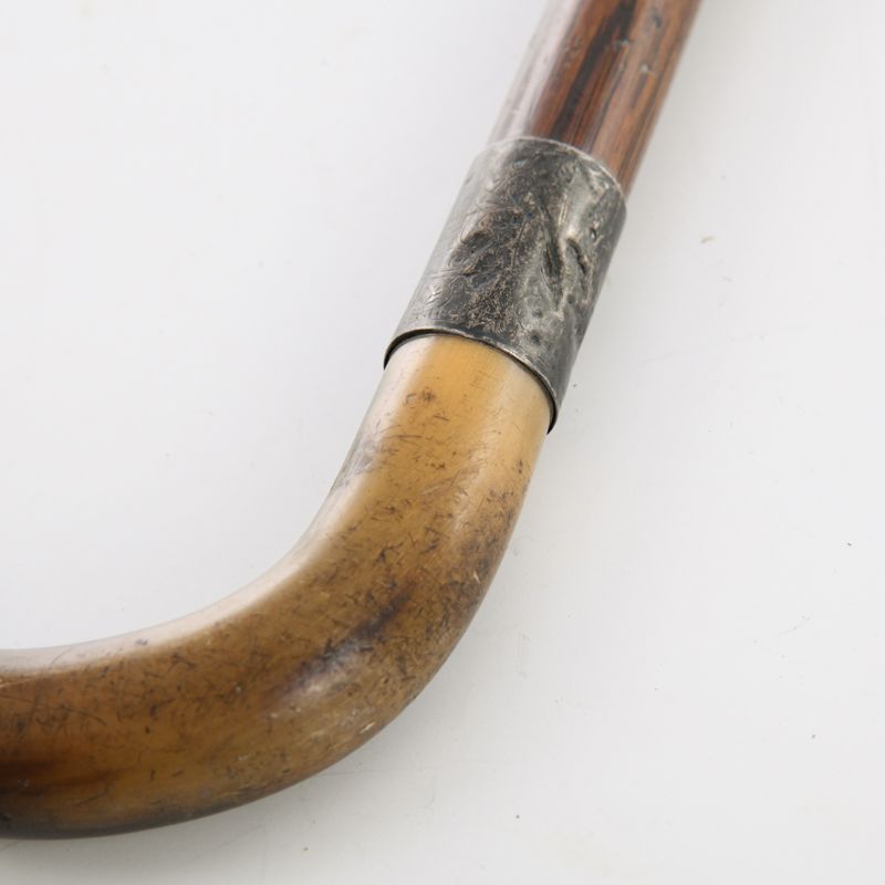 Vintage Horn Handled Walking Cane