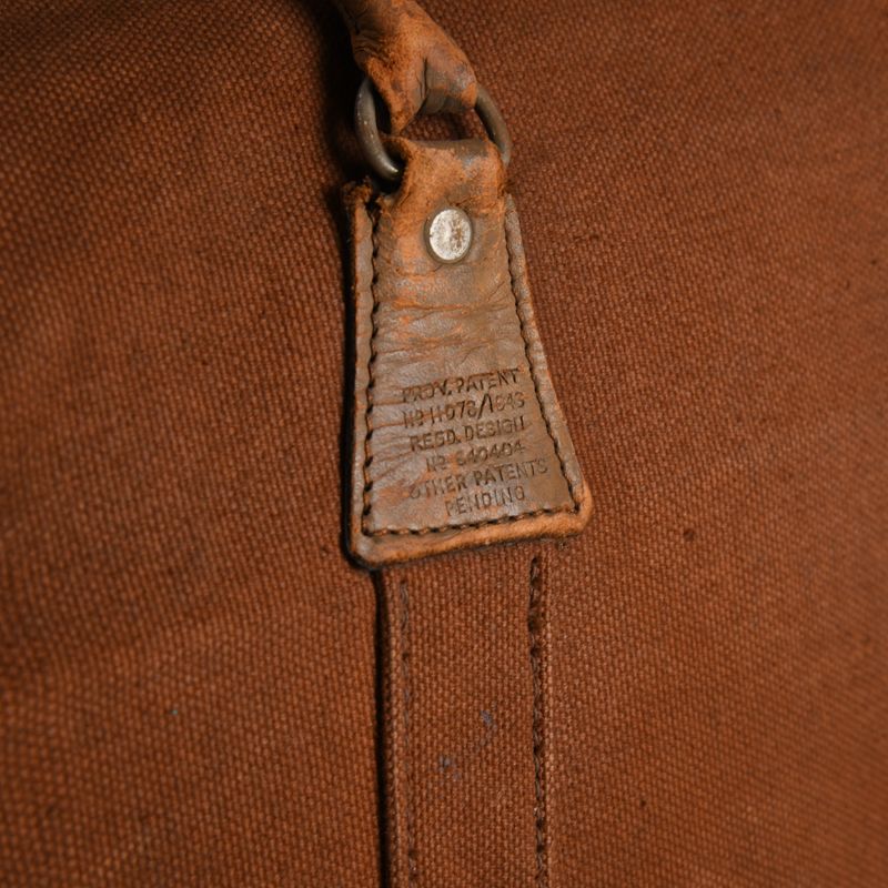 Vintage Mid Century Holdall Bag