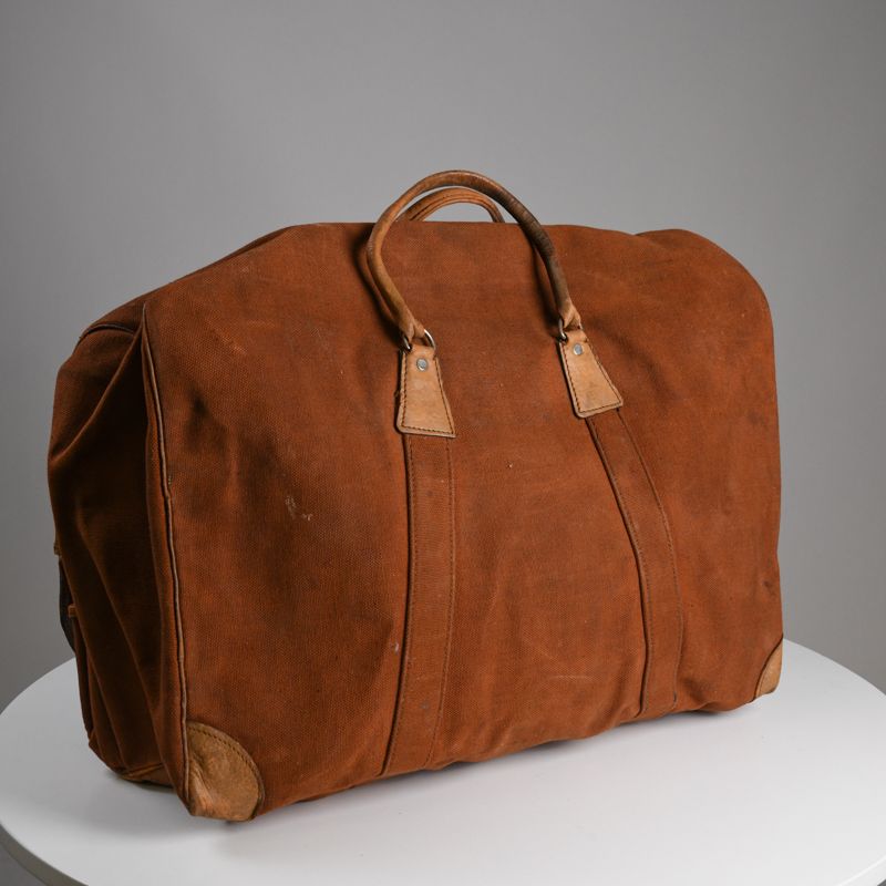 Vintage Mid Century Holdall Bag