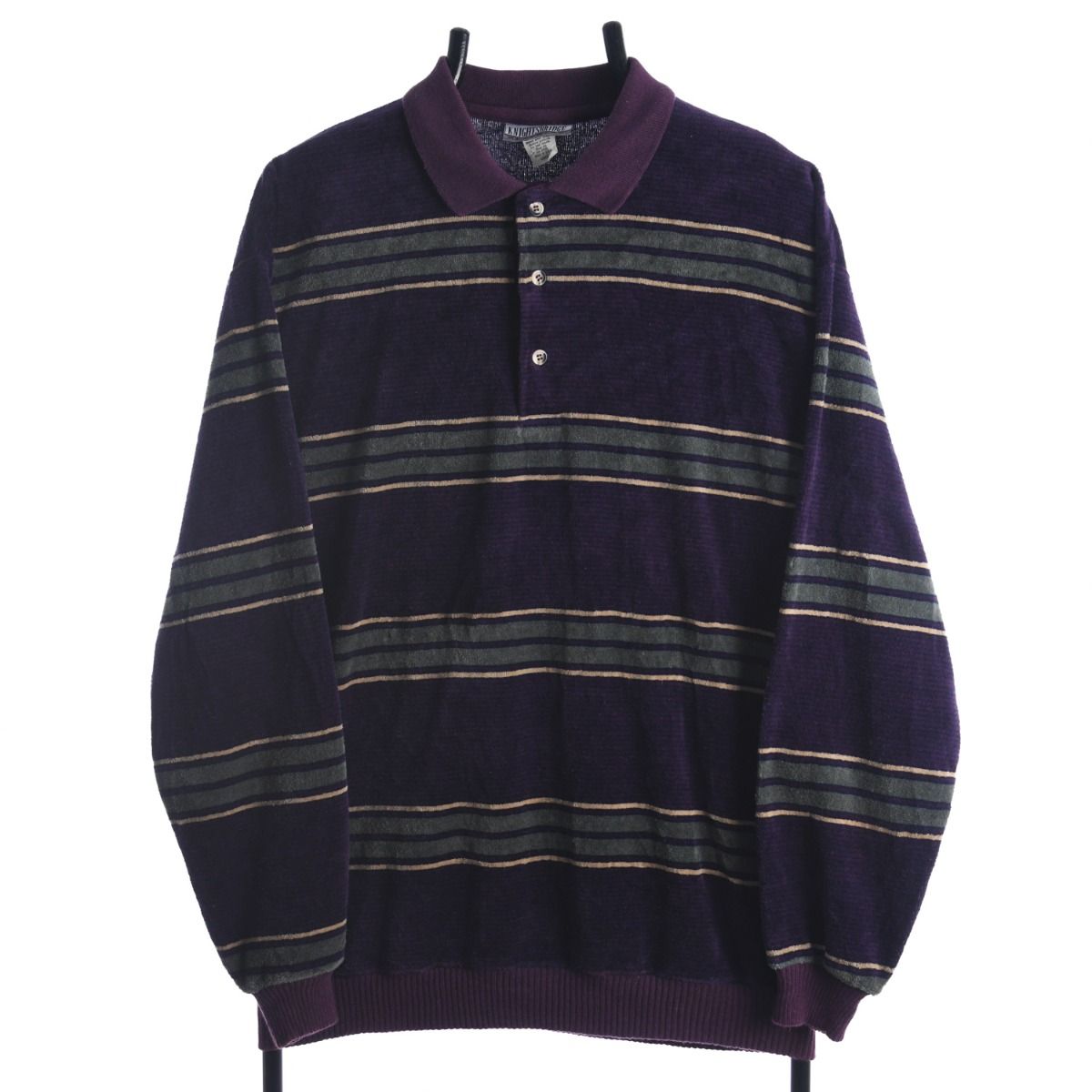 Knightsbridge 1980s Velour Sweatshirt