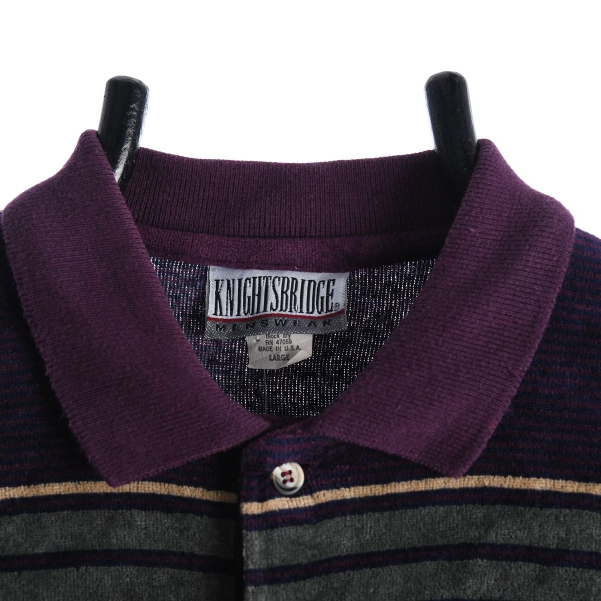 Knightsbridge 1980s Velour Sweatshirt