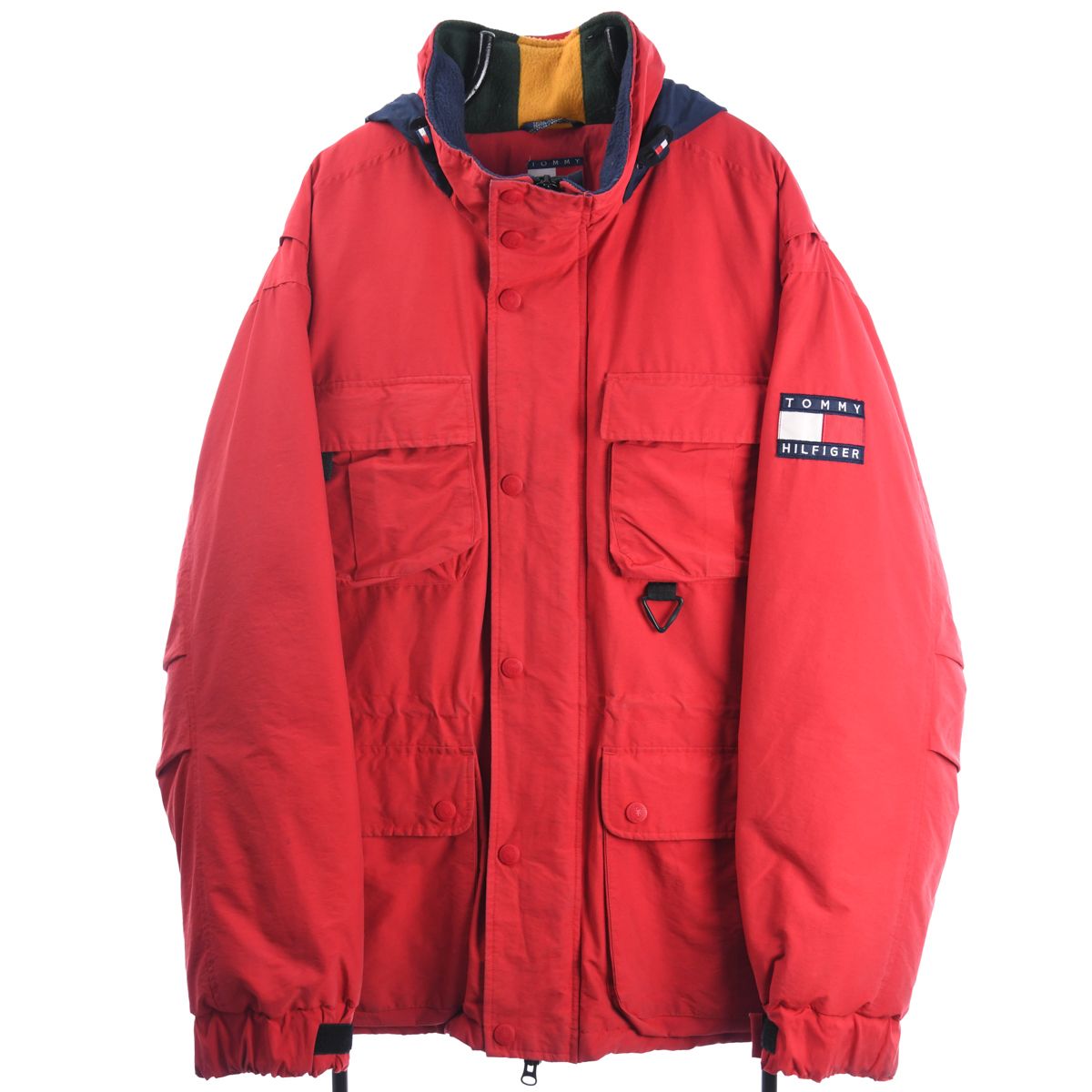 Tommy Hilfiger Down Puffer Red Jacket