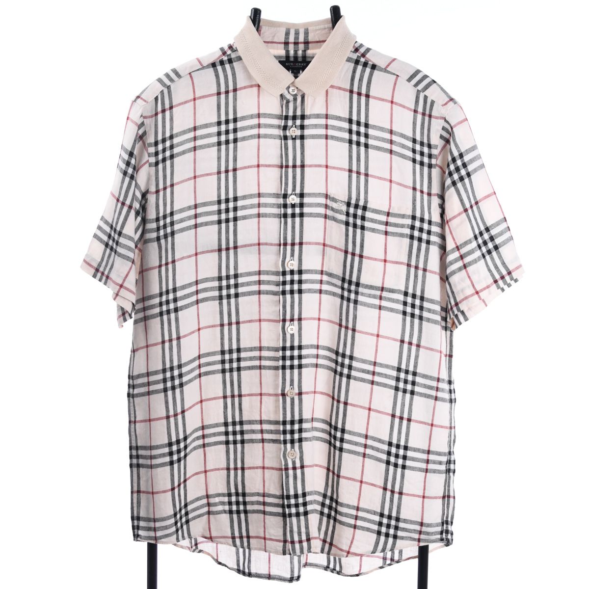 Burberry Linen Short Sleeve Shirt