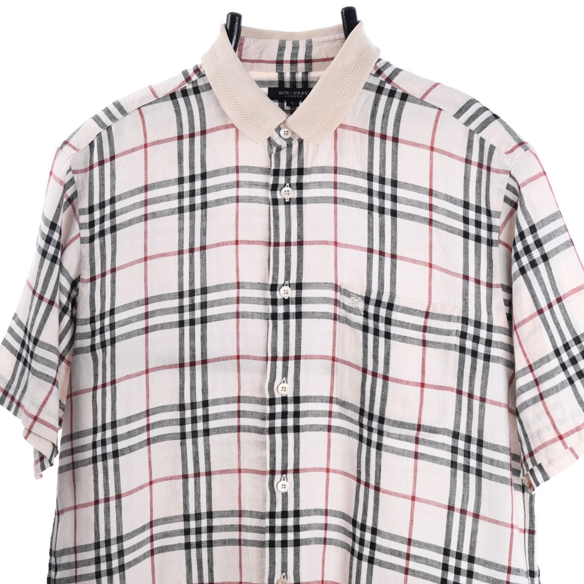Burberry Linen Short Sleeve Shirt