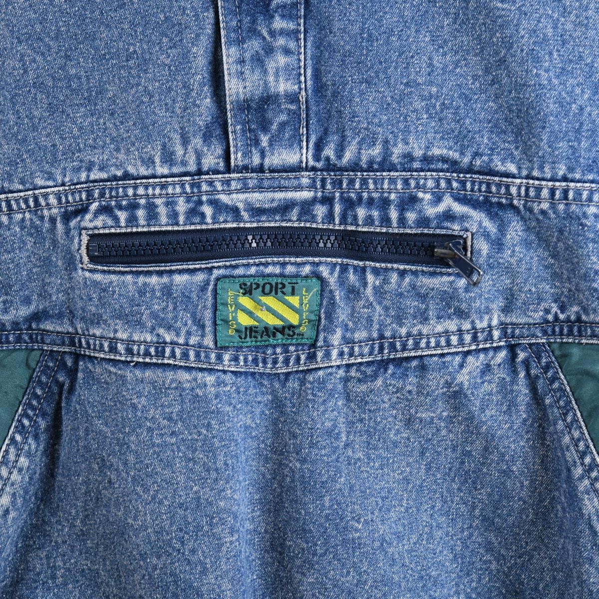 Levi's Sport Jeans 1990s Denim Pullover