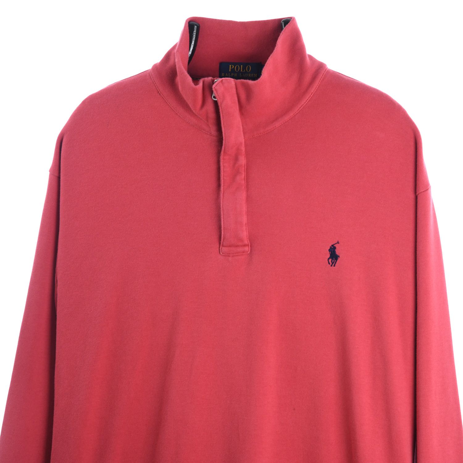 Ralph Lauren Quarter-Zip Red Sweatshirt