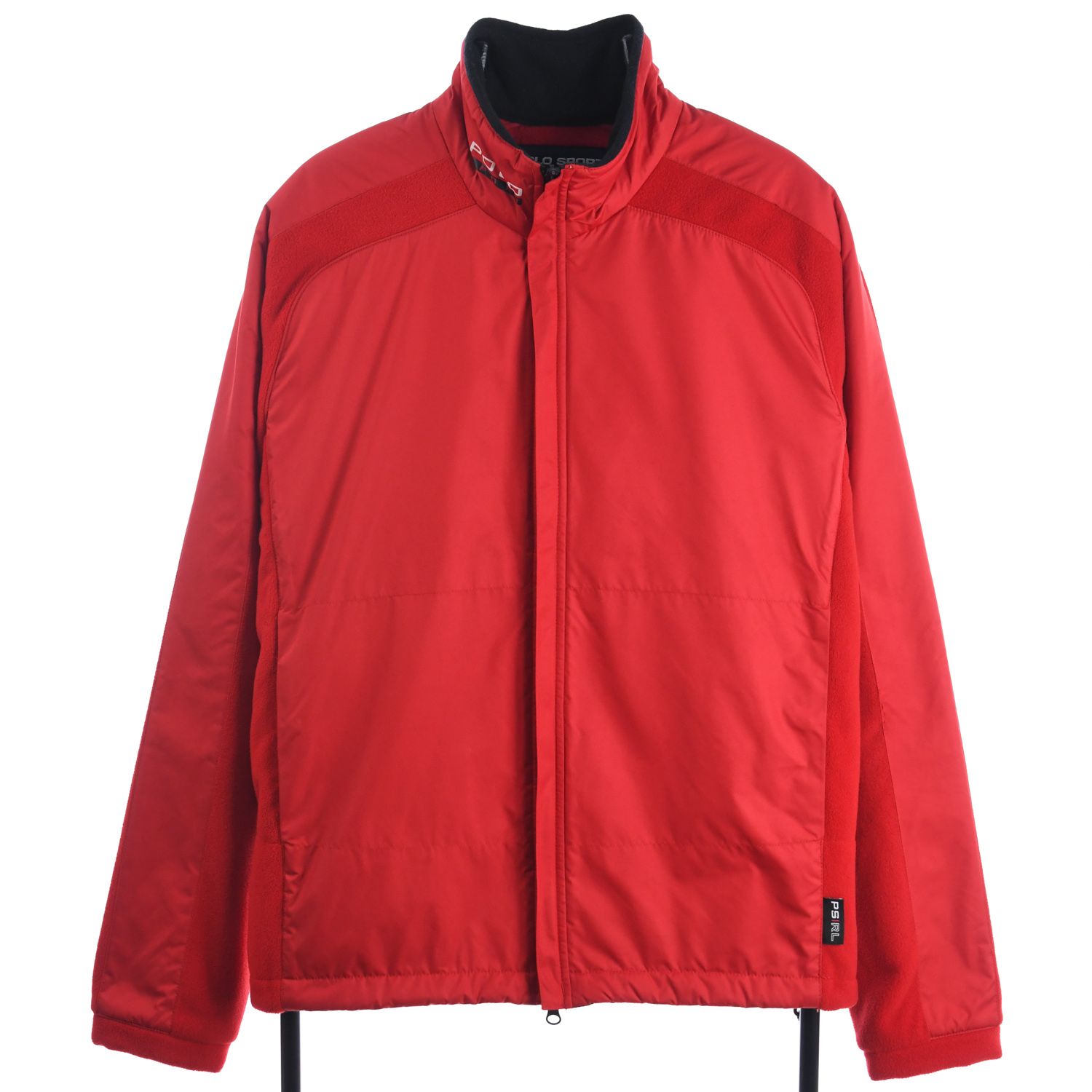 Ralph Lauren Polo Sport Red Fleece With  Light Shell Panelling