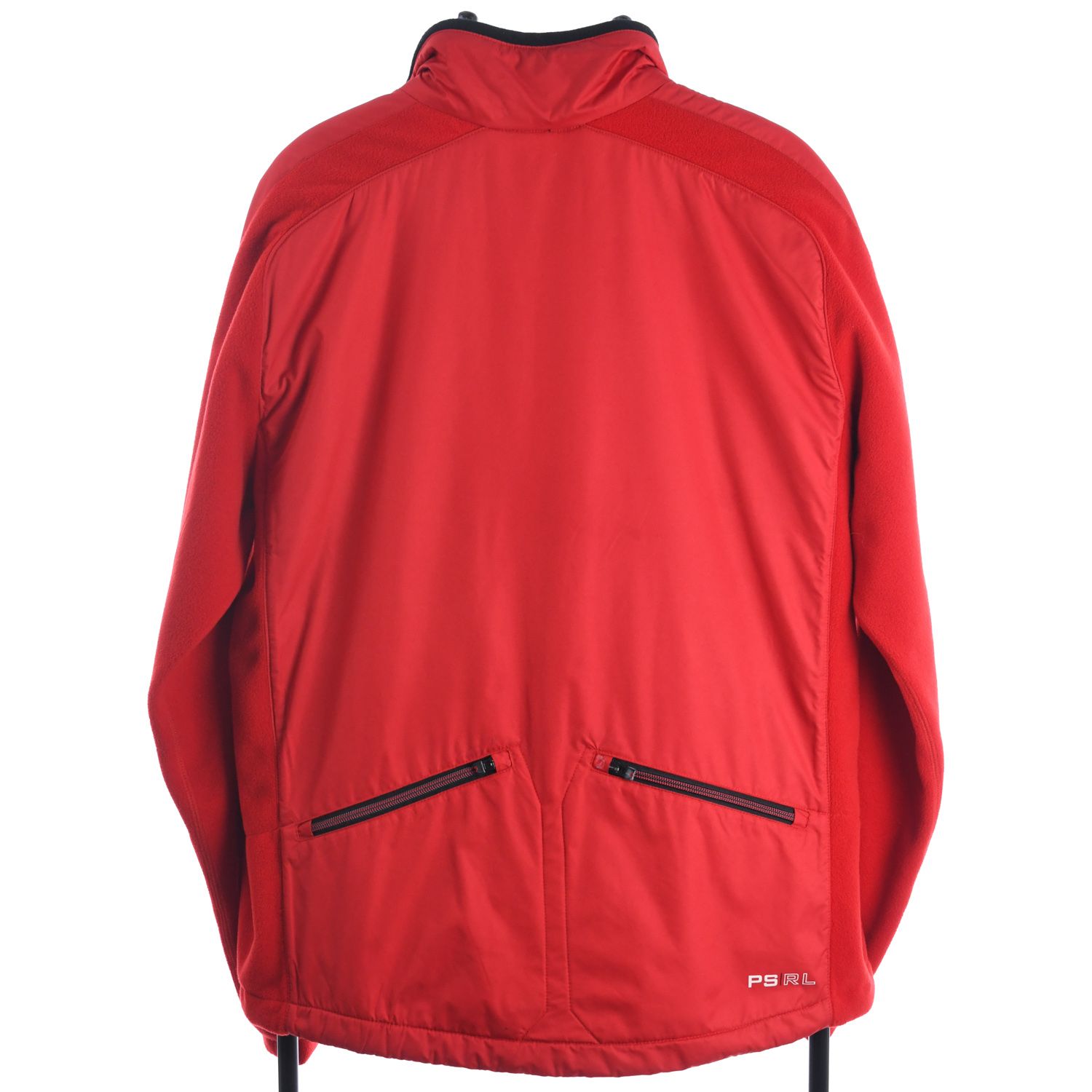 Ralph Lauren Polo Sport Red Fleece With  Light Shell Panelling