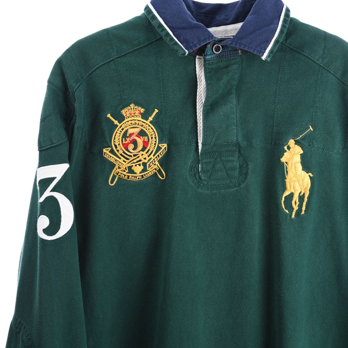 Ralph Lauren Embroidered Designs Rugby Shirt