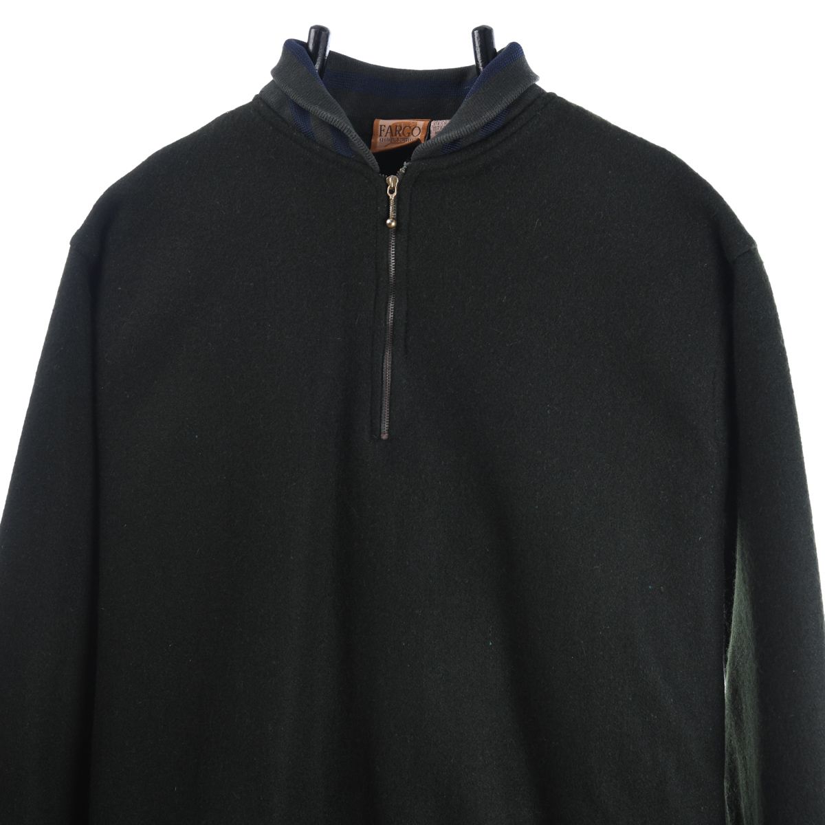 Fargo Clothing Wool Quarter-Zip Pullover