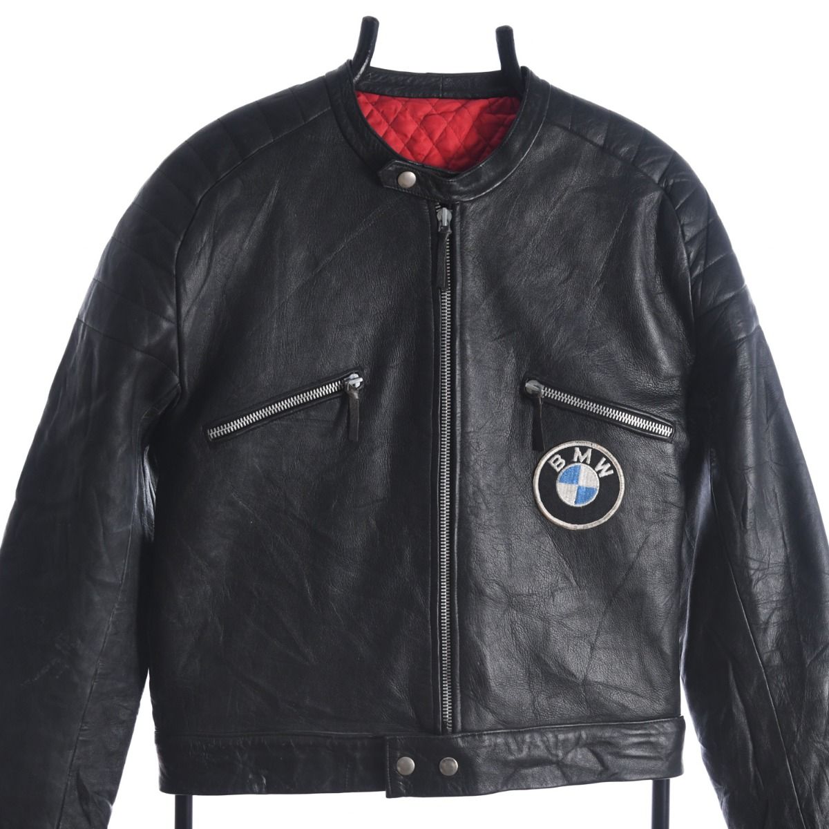 BMW 1970s 2 Piece Leather Motorcycle Suit