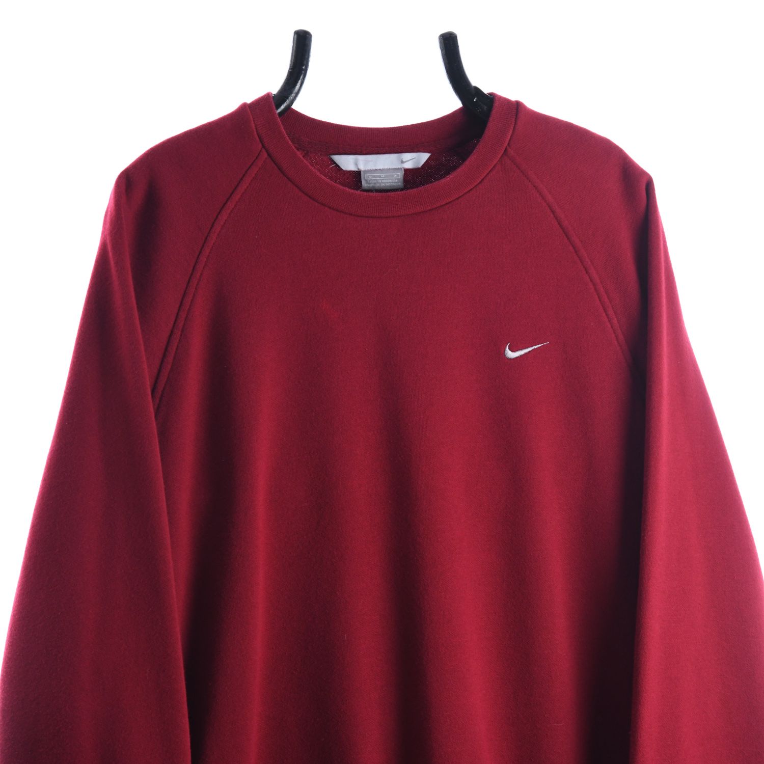 Nike Early 2000s Maroon Sweatshirt