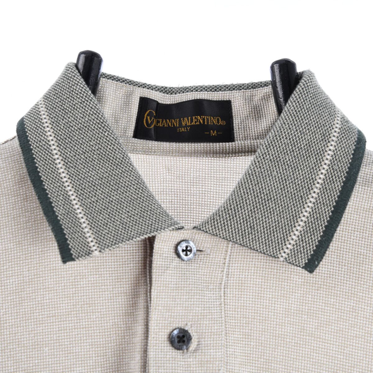 Gianni Valentino Grey Polo Shirt