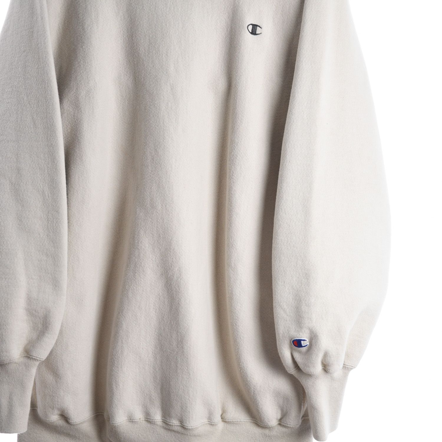 Champion 1990s Reverse Weave Cream Sweatshirt