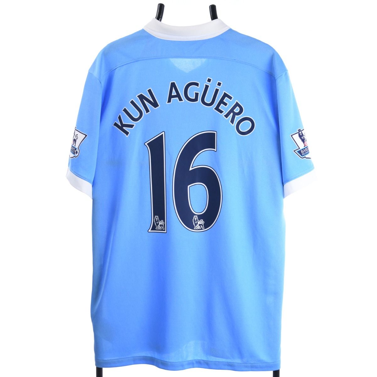 Manchester City 2015-16 Kun Agüero #16 Home Shirt