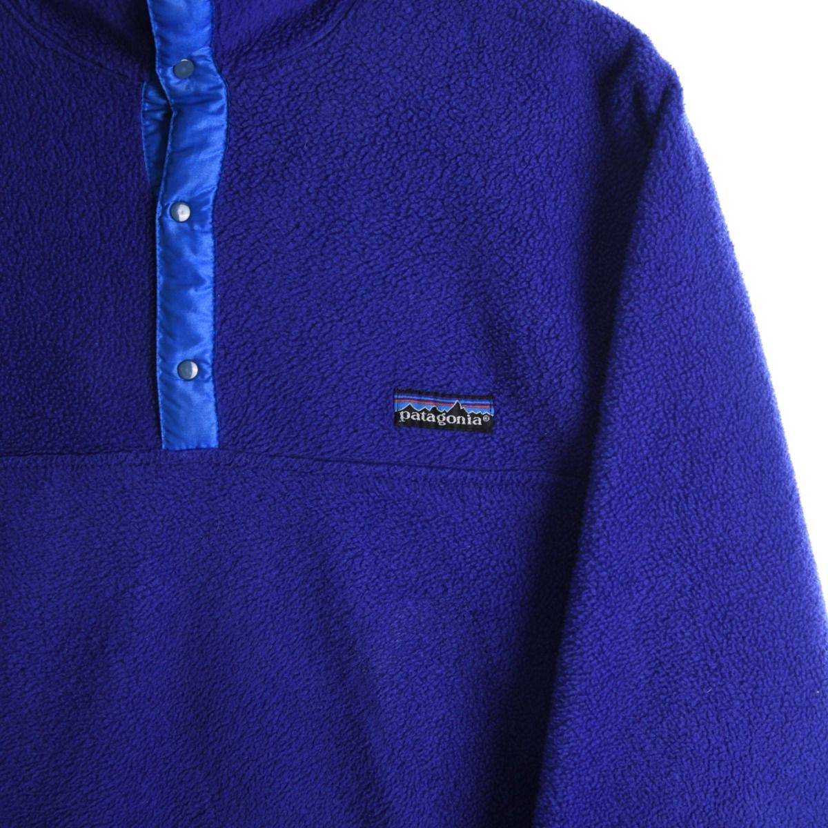 Patagonia Late 1980s Synchilla Snap-T Blue Fleece