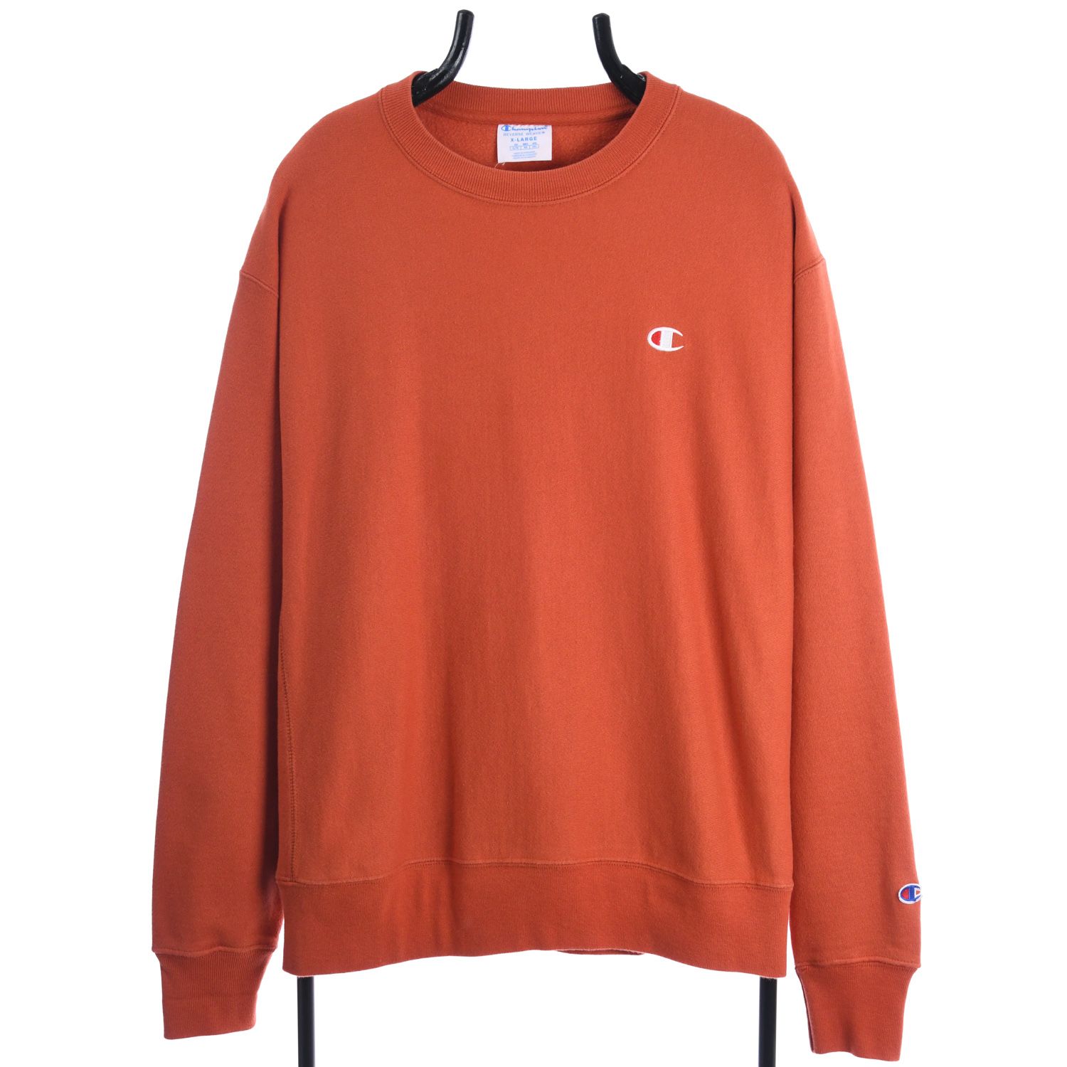 Champion Reverse Weave Orange Sweatshirt