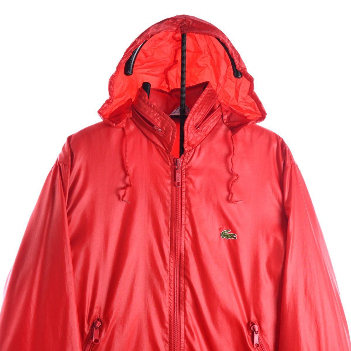Lacoste IZOD 1980s Red Shell Jacket