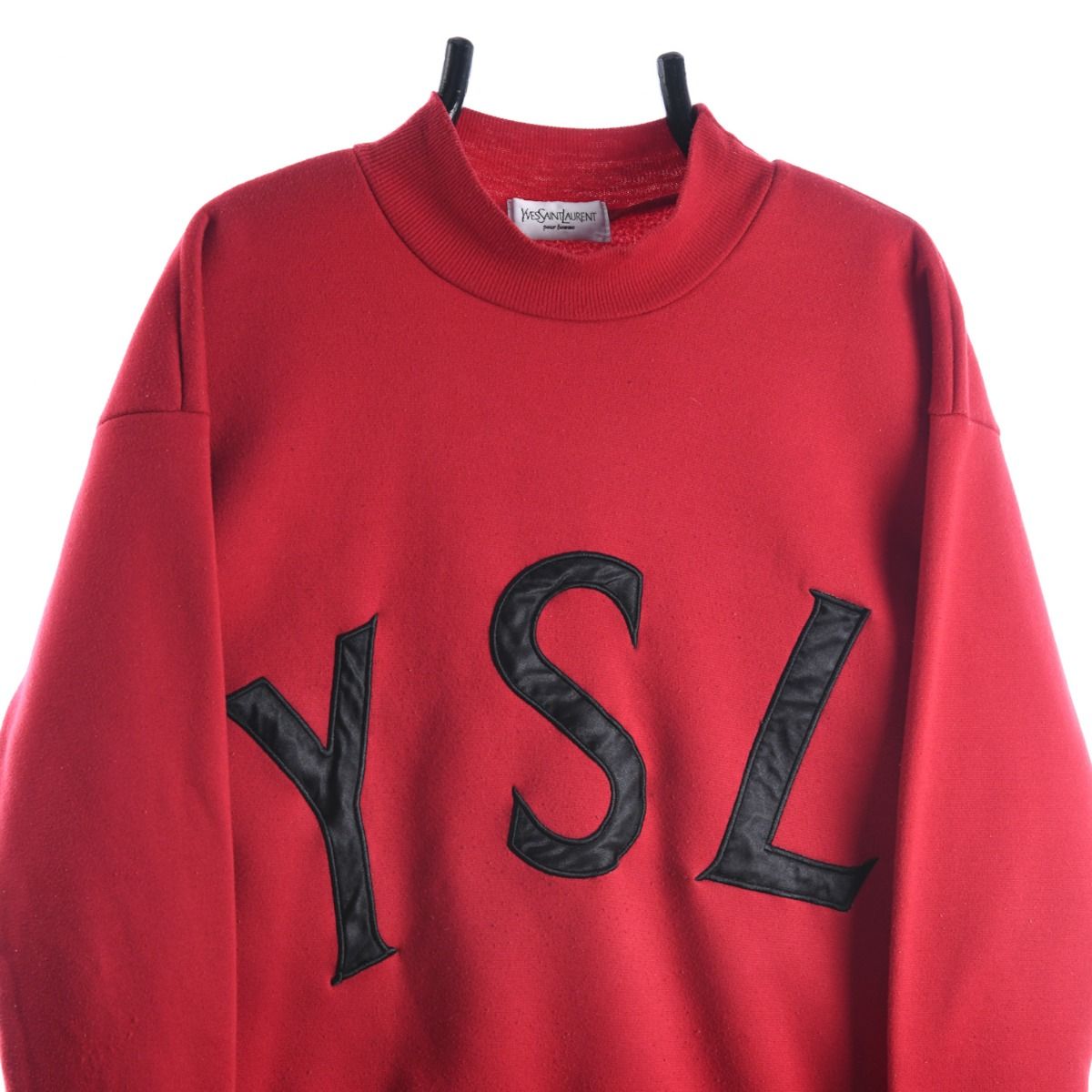 Yves Saint Laurent 'YSL' High Collar Sweatshirt