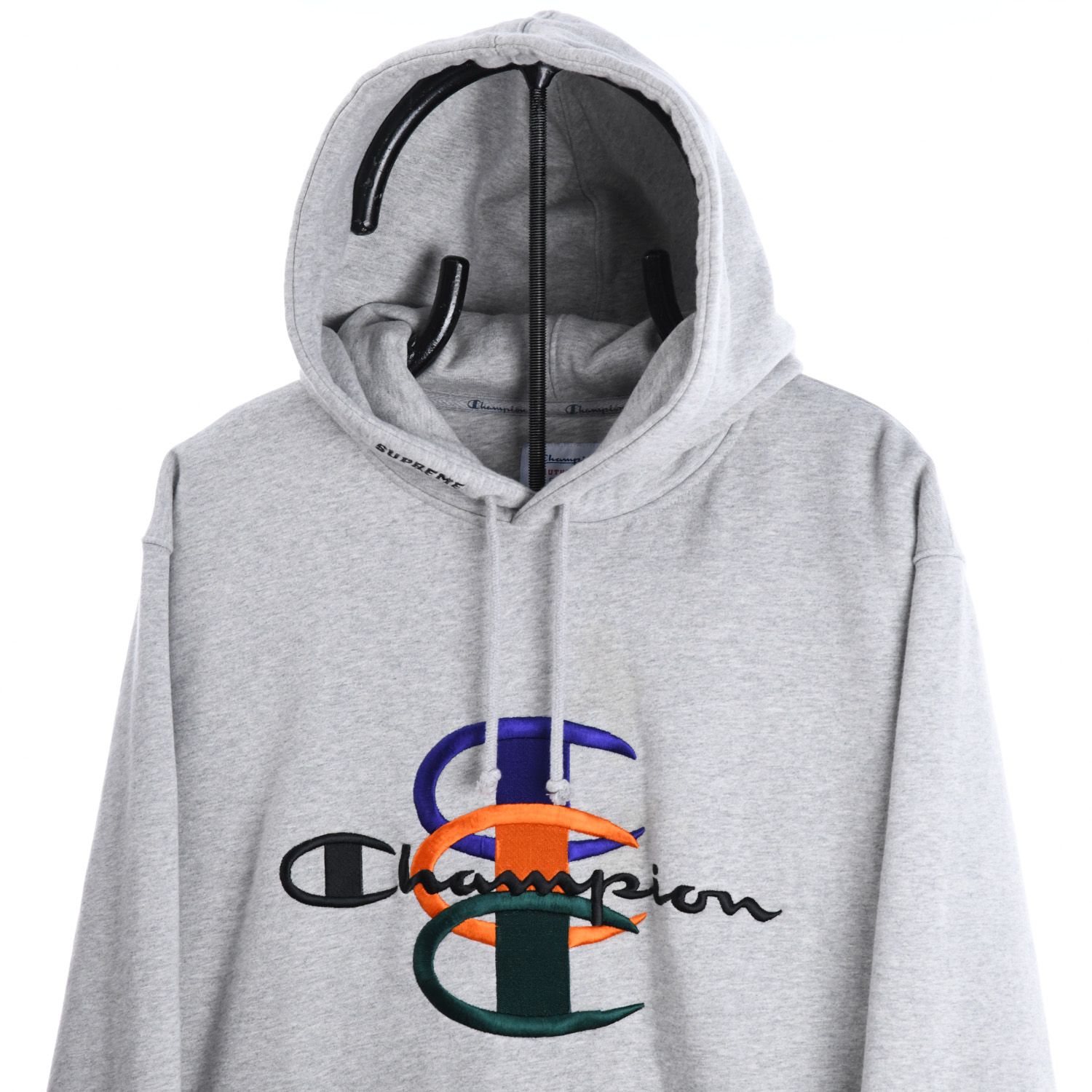 Champion X Supreme 'Stacked C'  Reverse Weave Hoodie