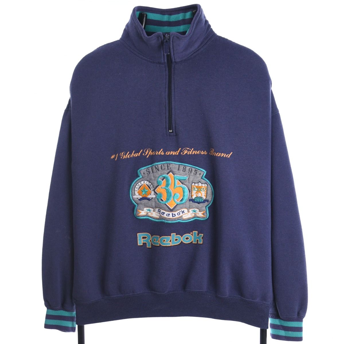 Reebok 1990s Quarter-Zip Sweatshirt