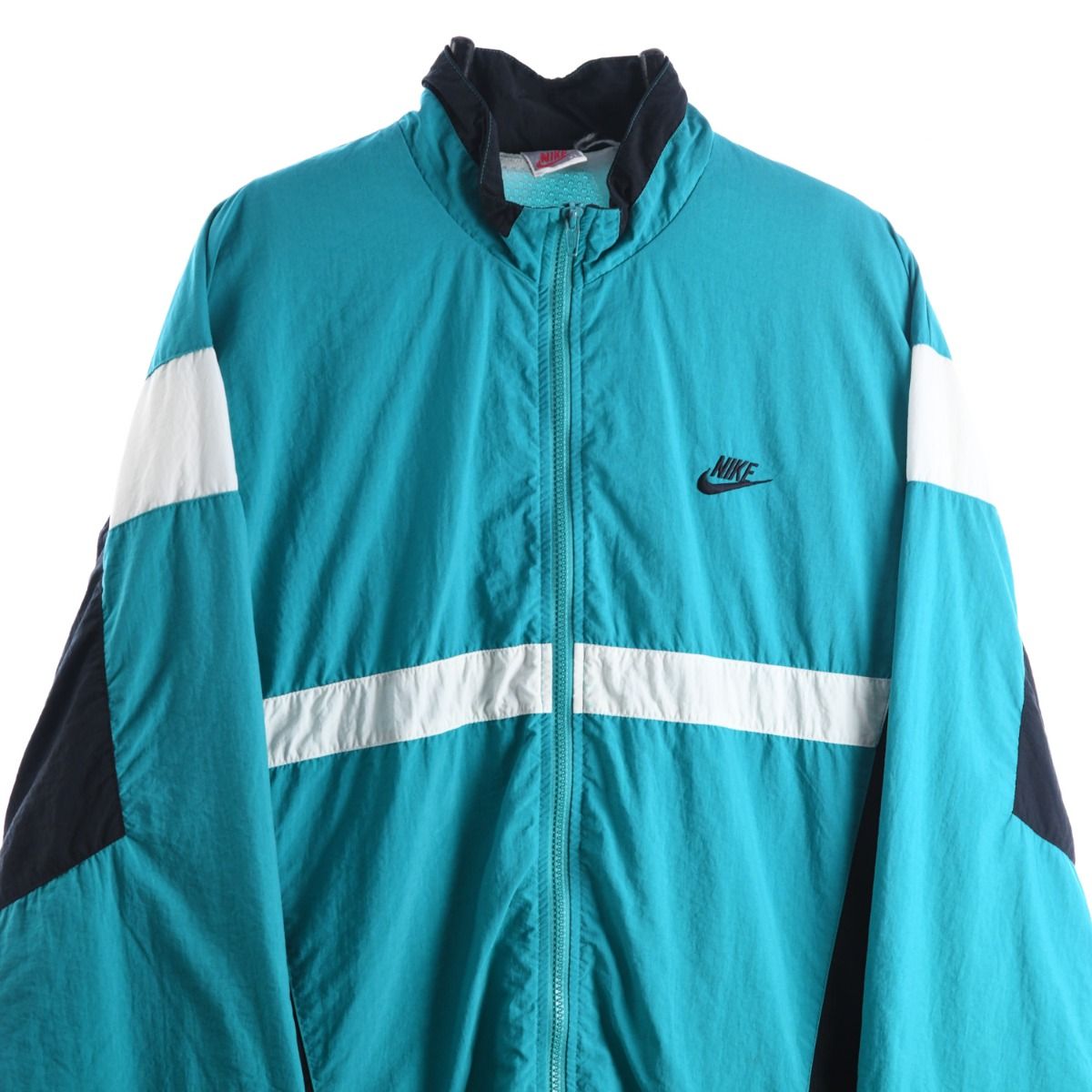 Nike Early 1990s Teal Shell Jacket