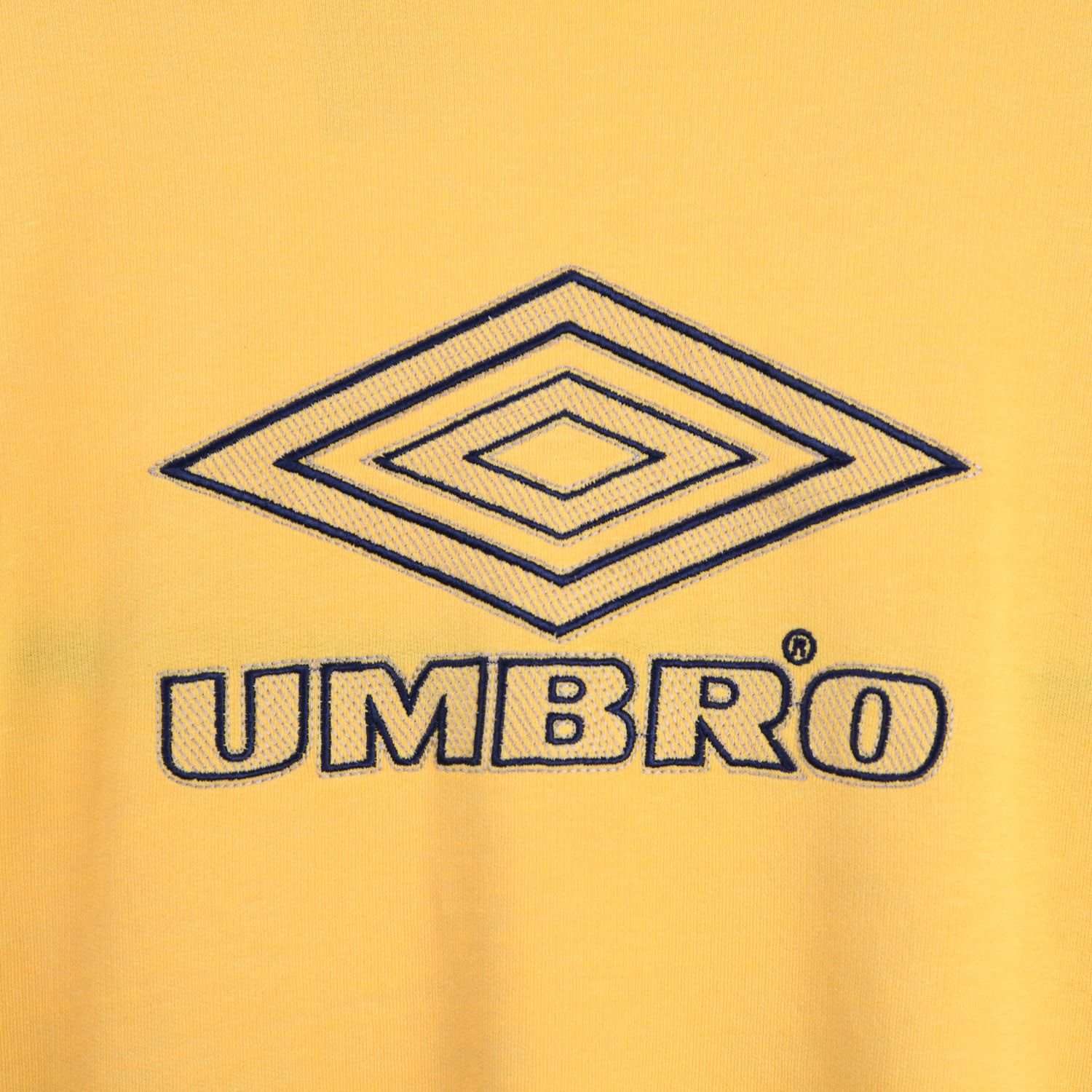 Umbro 1990s Yellow Sweatshirt
