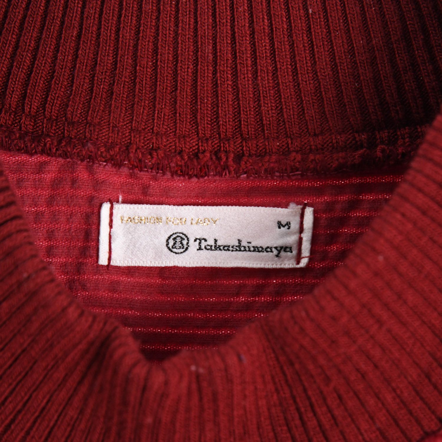 Takashimaya 1990s Corduroy 3/4 Length Sleeve Top