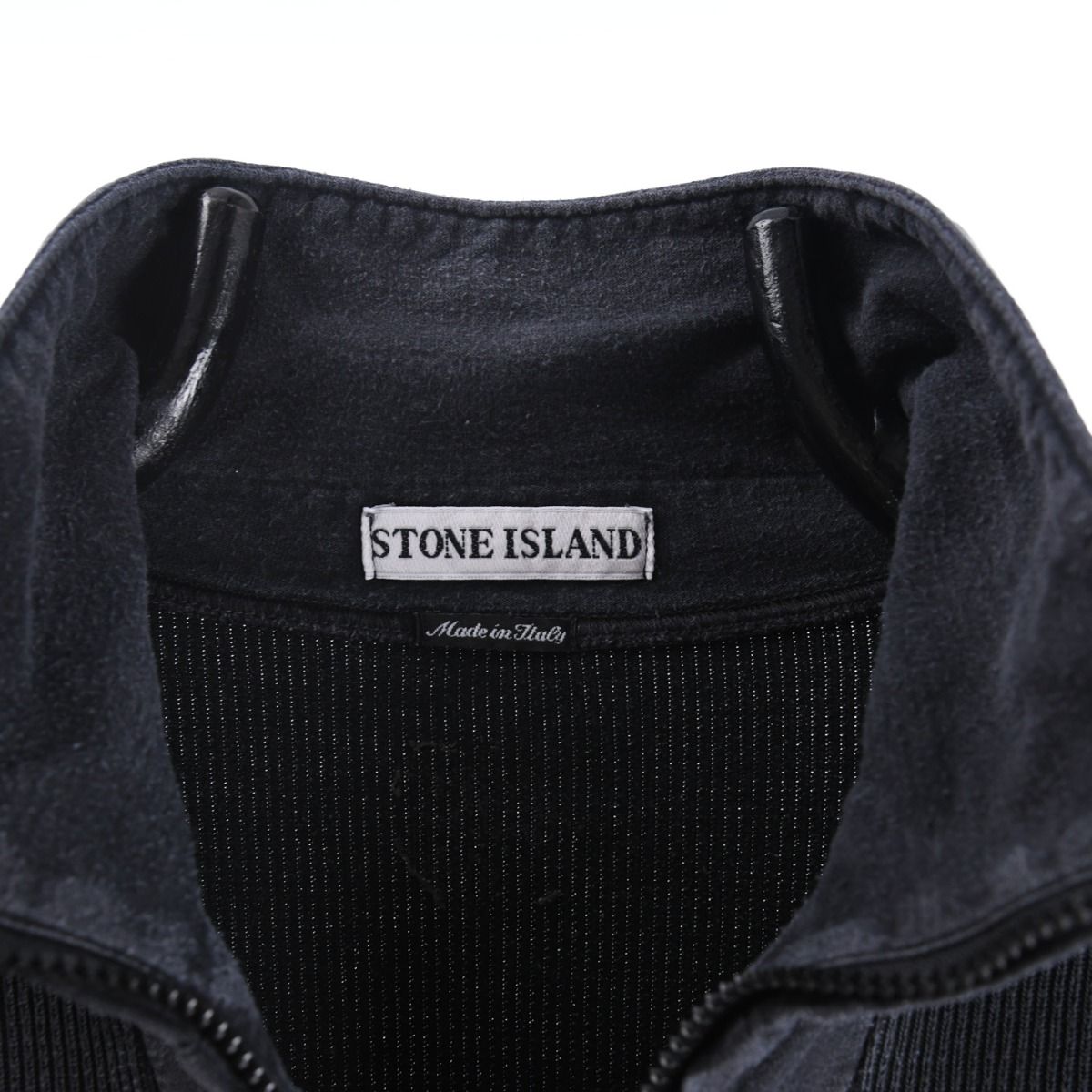 Stone Island S/S 2000 Ribbed Quarter-Zip Sweatshirt