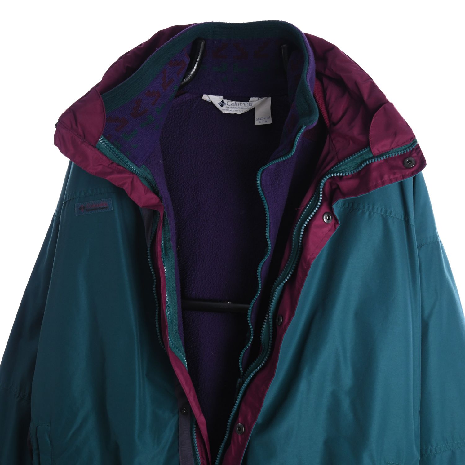 Columbia 1990s 2 in 1 Bugaboo Jacket