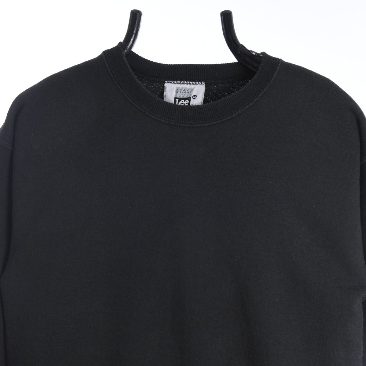 Lee 1990s Blank Black Sweatshirt