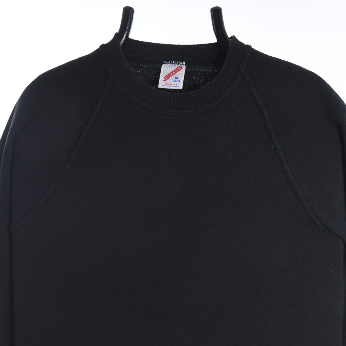 Jerzees 1990s Blank Black Sweatshirt