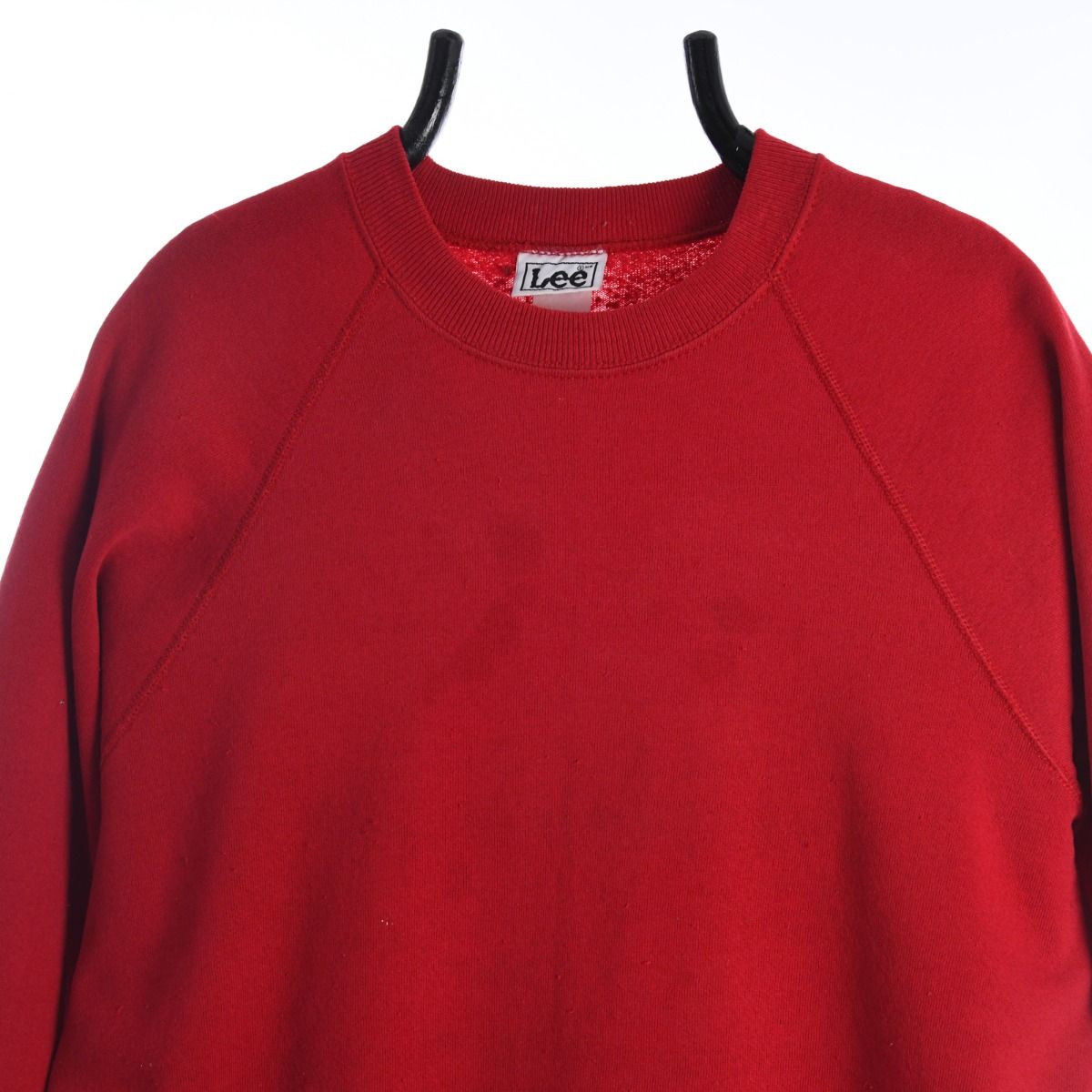 Lee 1990s Blank Red Sweatshirt