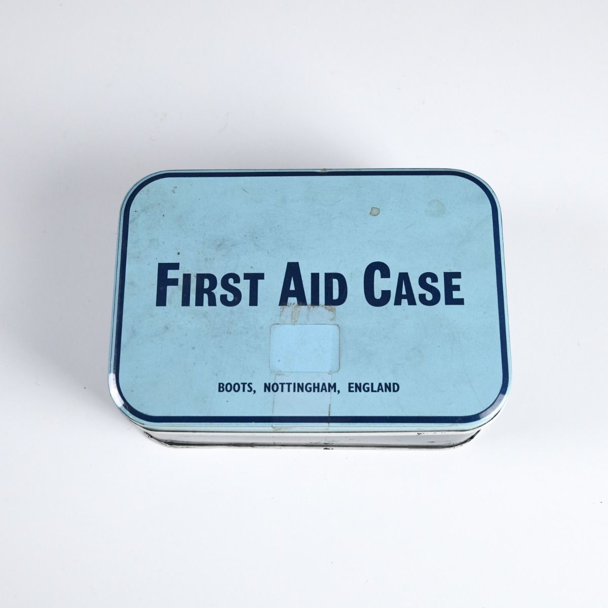 Vintage 1960s First Aid Tin