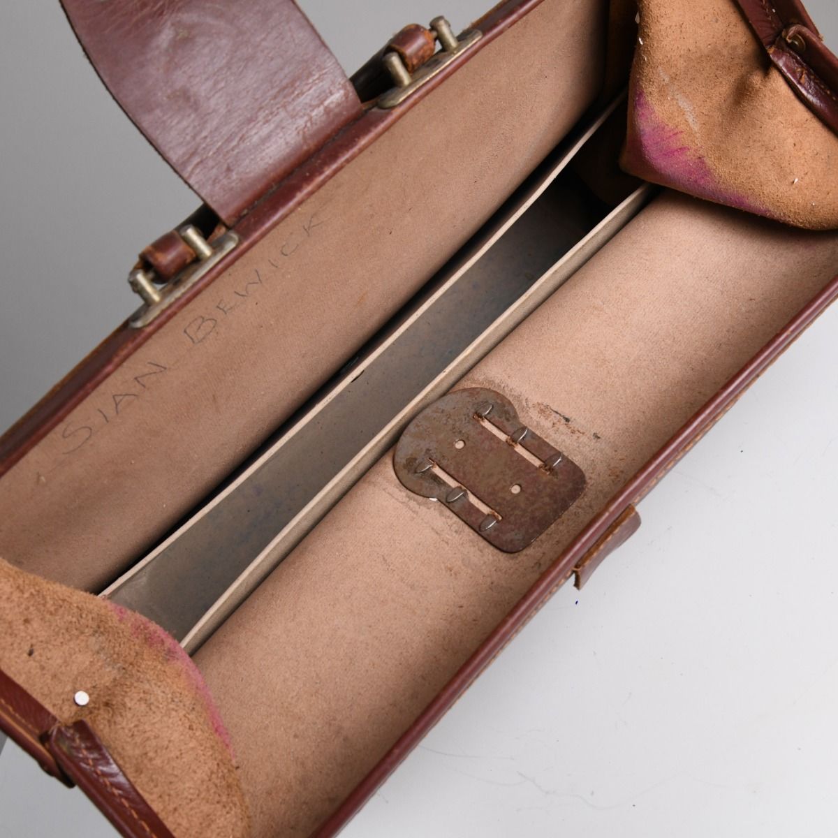 Mid Century Leather 'Kalamazoo' Briefcase