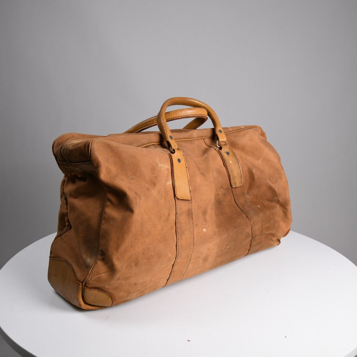 Mid Century Canvas Duffle Bag