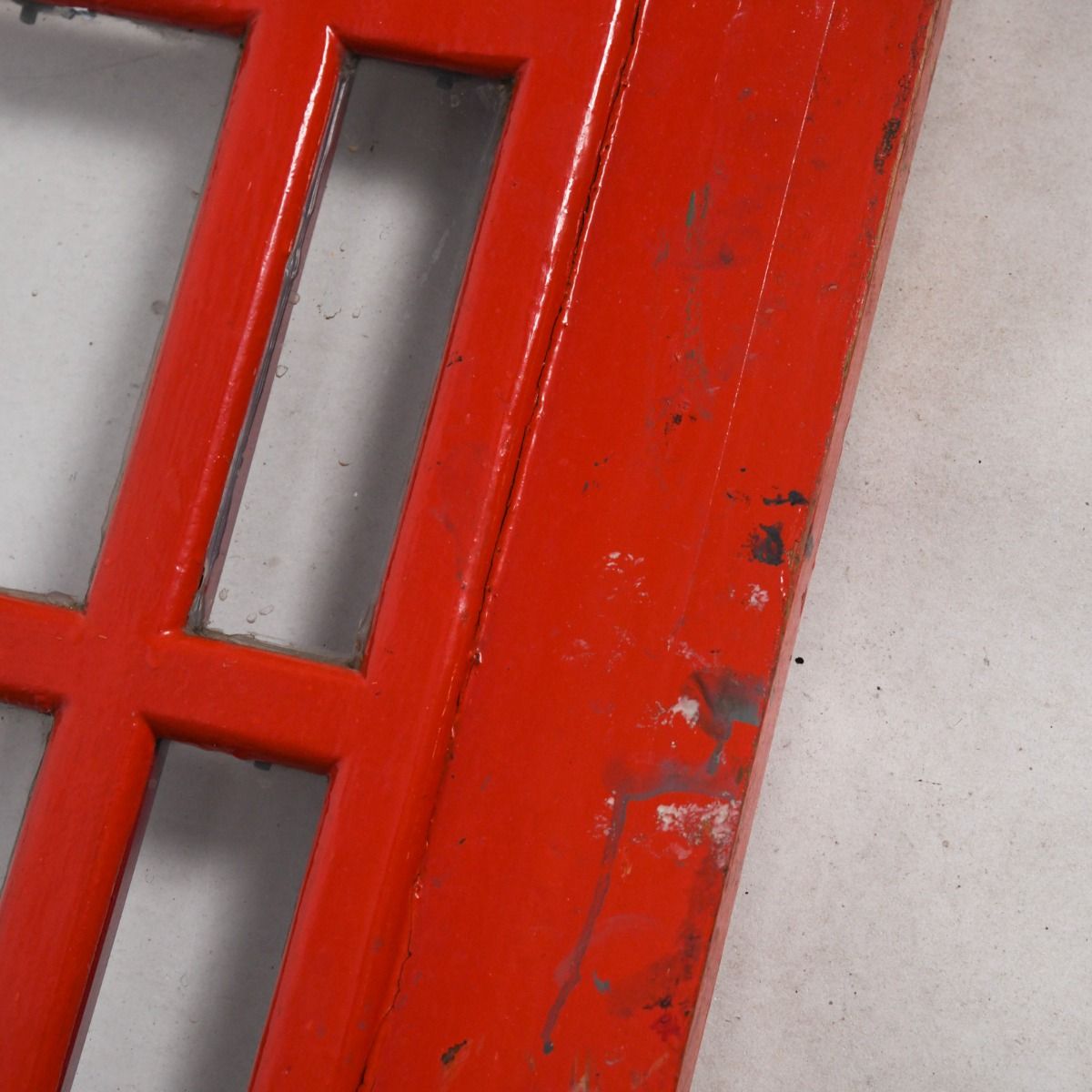Vintage K6 Red Telephone Box Door