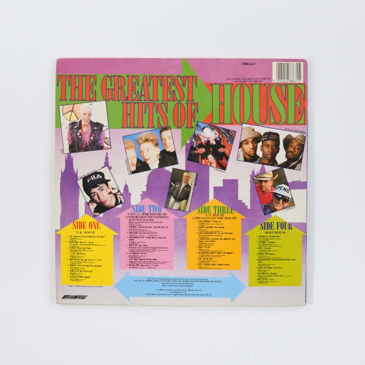 Various – The Greatest Hits Of House 2x12" Compilation