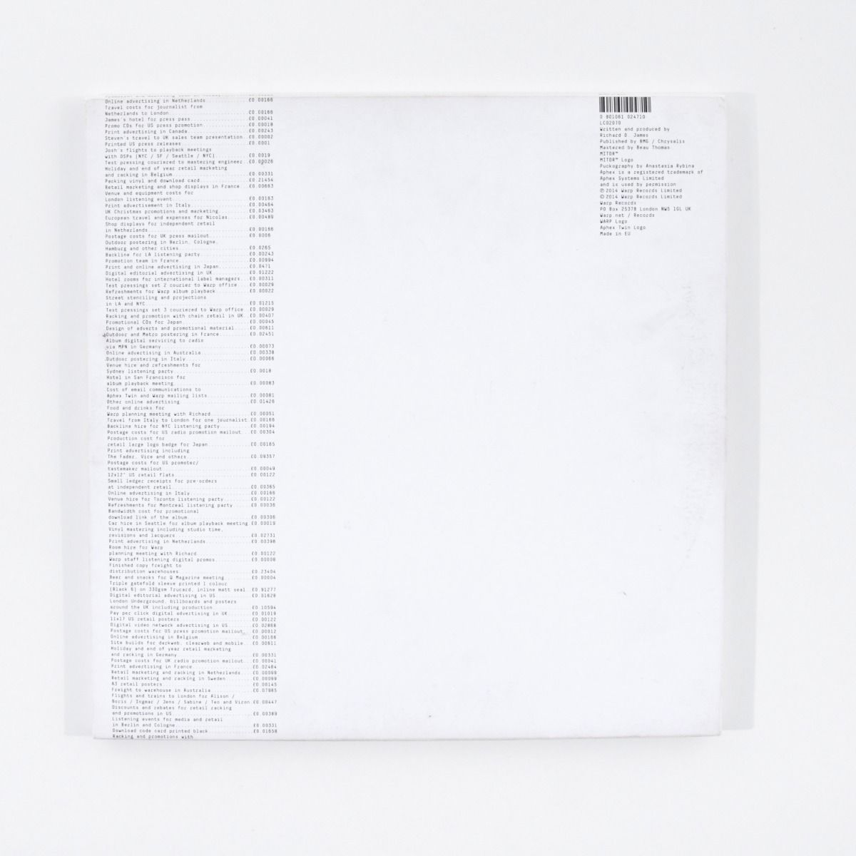 Aphex Twin – Syro 3x12" LP