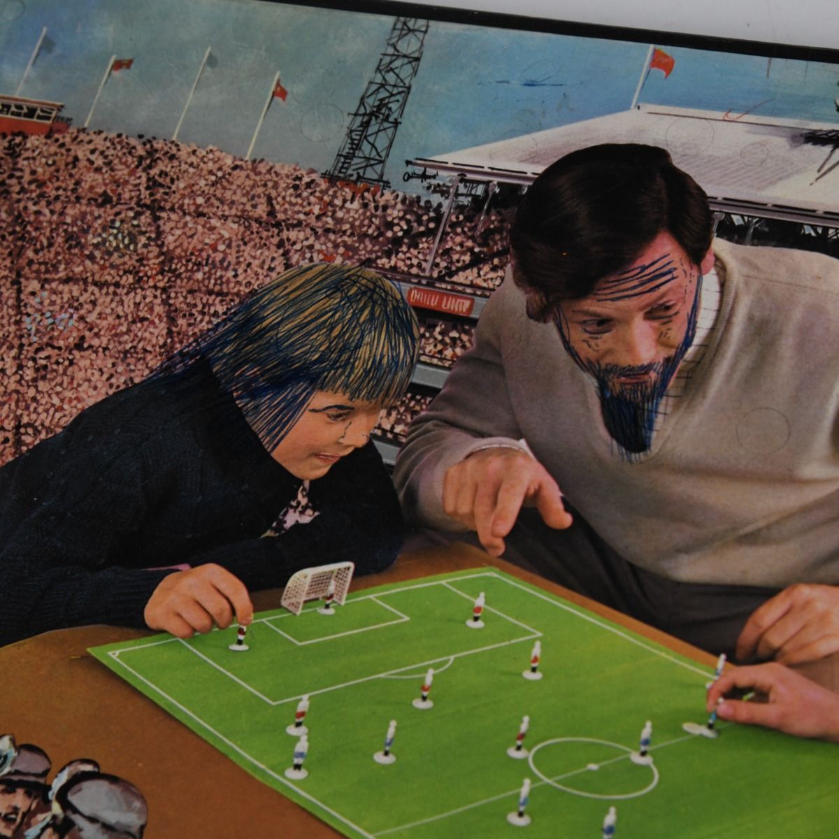 'Waddington's Table Soccer' 1965 Board Game