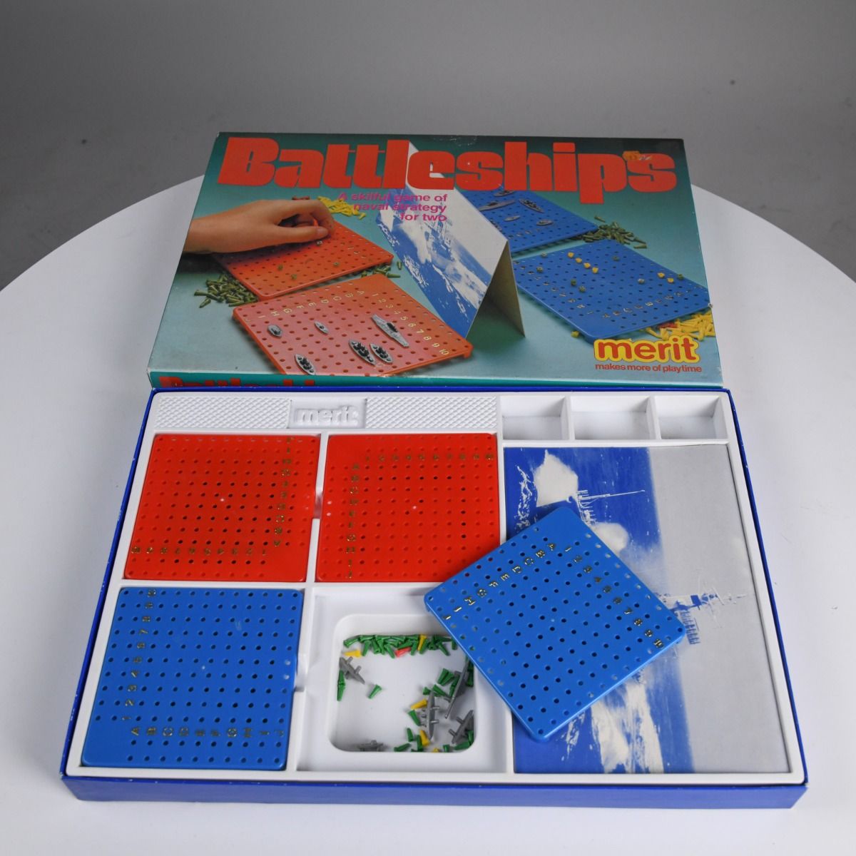 'Battleships' 1960s Board Game