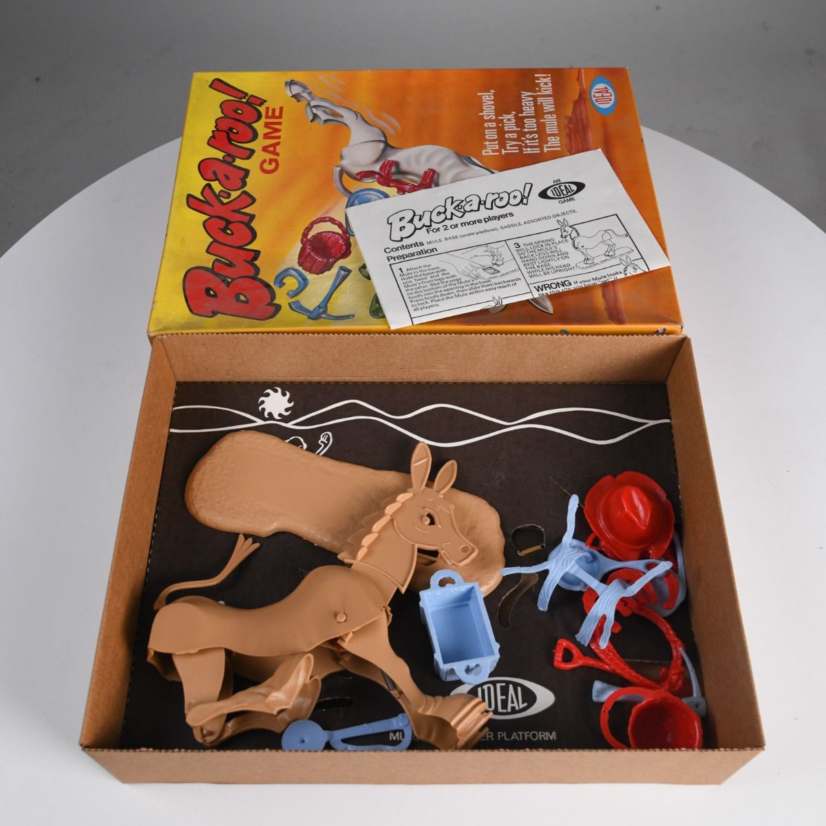 'Buckaroo' Original 1970 Version Board Game