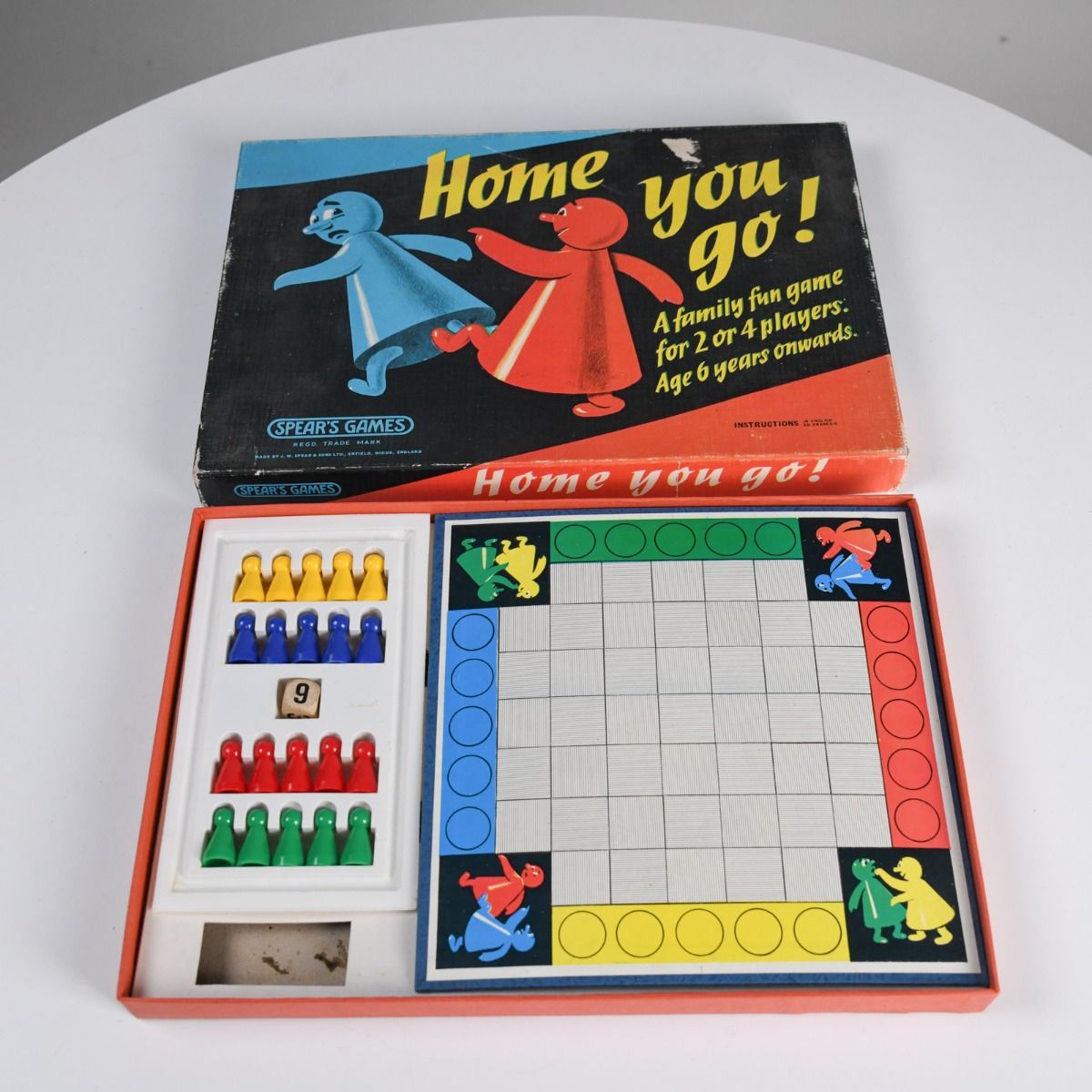 'Home You Go!' 1968 Board Game
