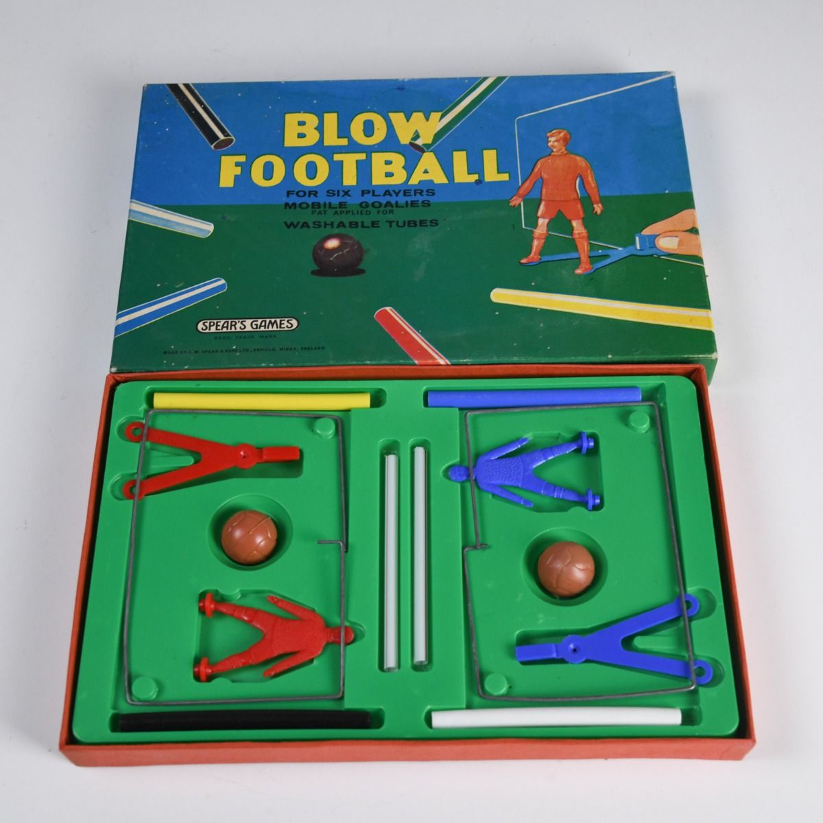 'Blow Football' 1960s Board Game