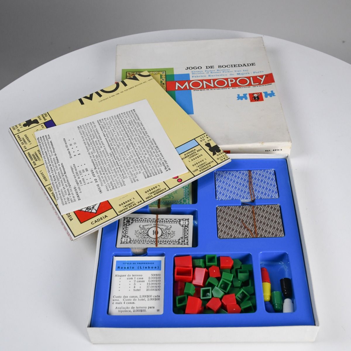 'Monopoly' 1961 Portuguese Language Version