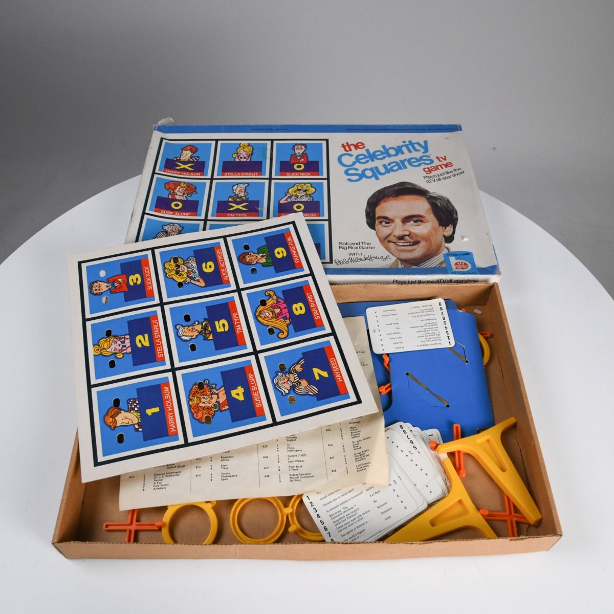 'The Celebrity Squares TV Game' 1979 Board Game