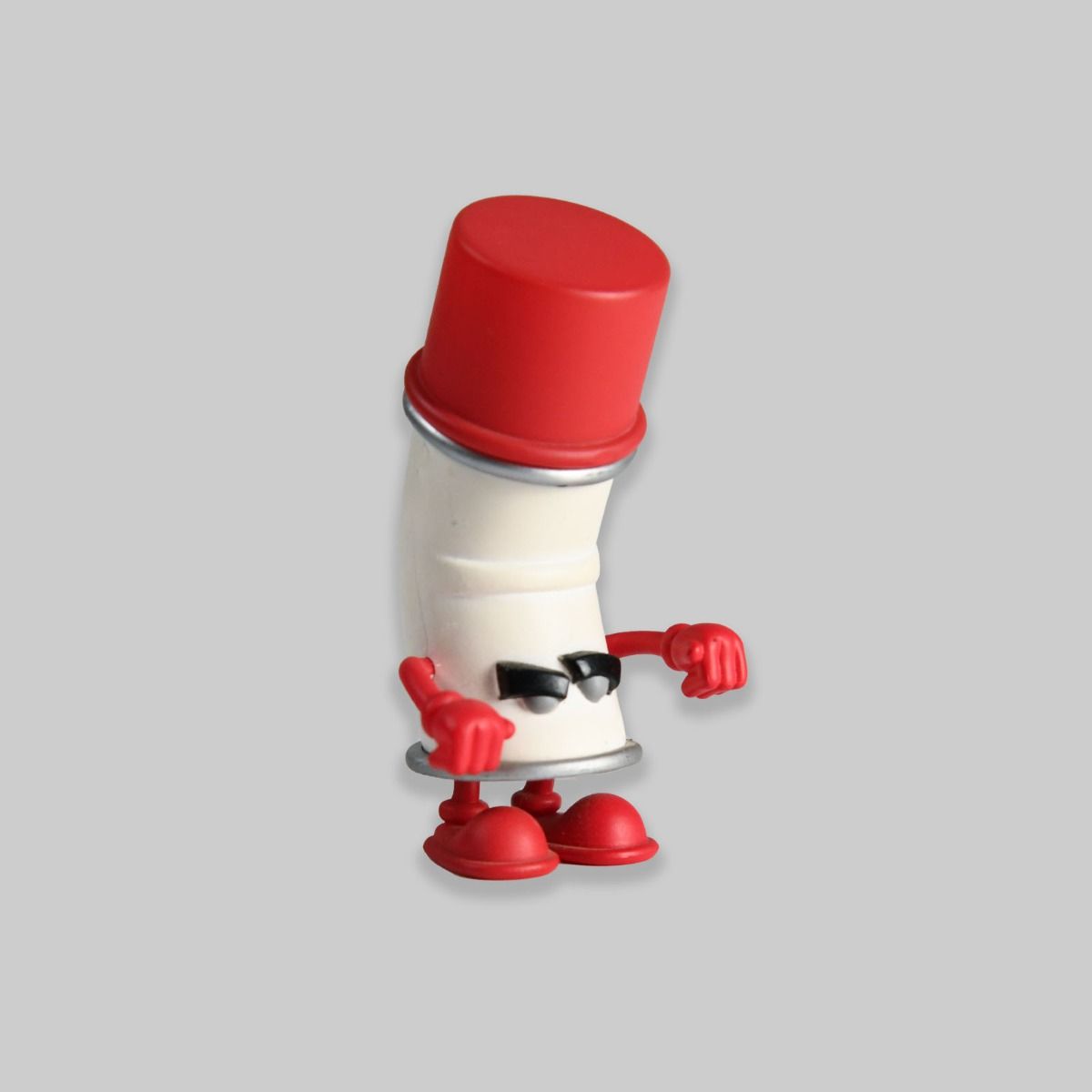 Kidrobot x MAD Bent World Vandals Skinny Can (Red)