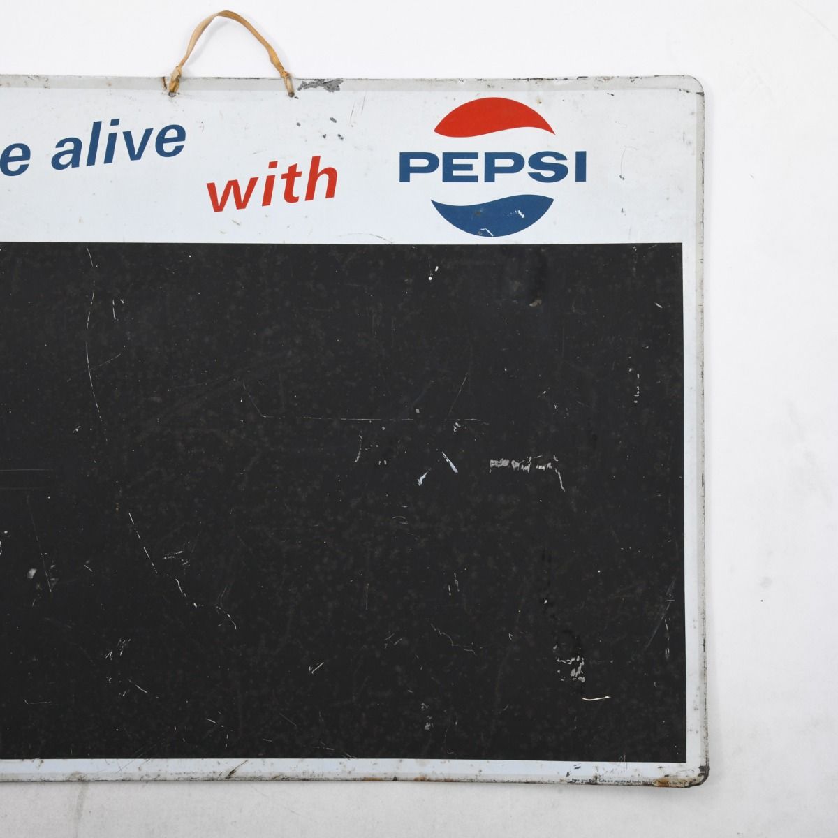 1960s Original Pepsi Chalk Board