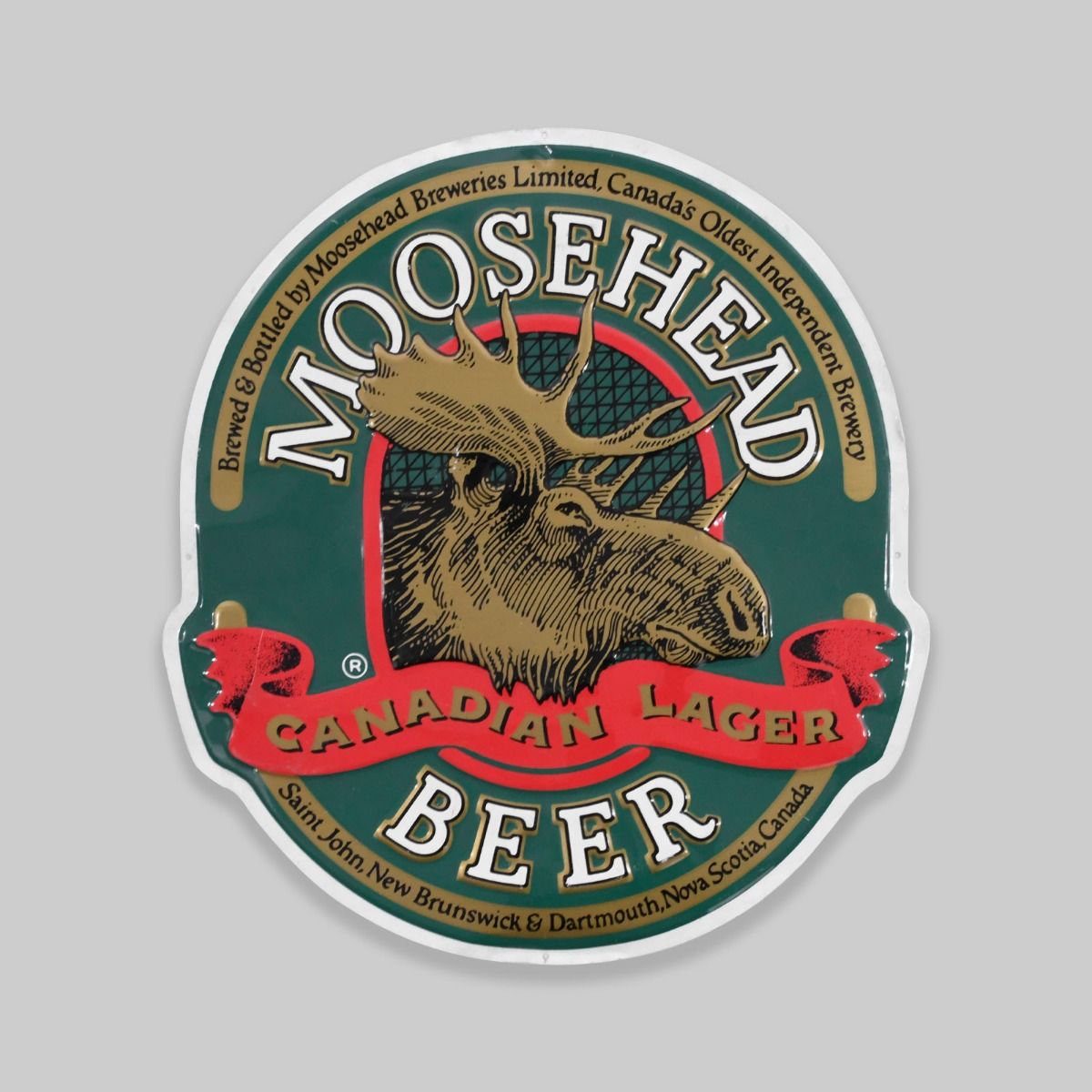Moosehead Beer Aluminium Sign